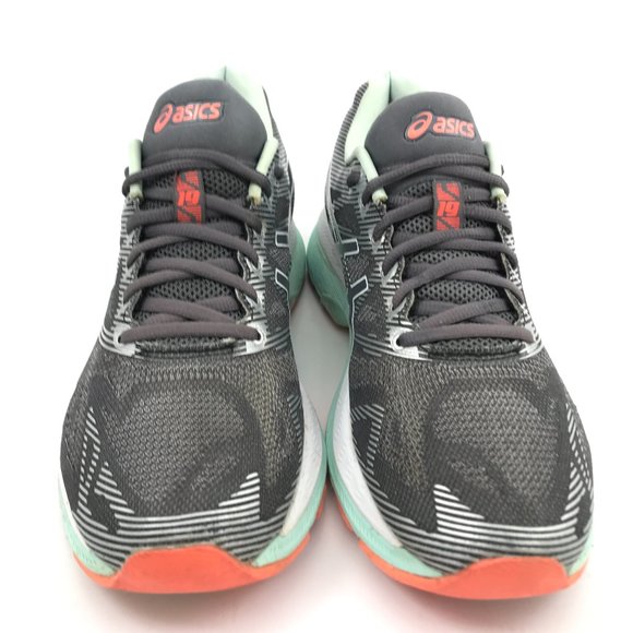 Asics Gel Nimbus 19 Womens Carbon White Flash Coral Running Shoes Size US 9 AA. - Picture 4 of 10